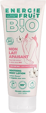 Körpermilch mit Baumwolle und Aloe Vera - Energie Fruit Moisturising Body Milk Coton & Aloe Vera — Bild N1