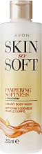 Düfte, Parfümerie und Kosmetik Weichmachende Duschcreme mit Sheabutter - Avon Skin So Soft Pampering Softness