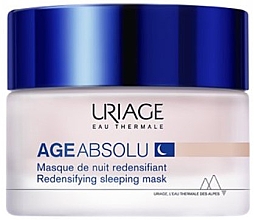 Düfte, Parfümerie und Kosmetik Revitalisierende Gesichtsmaske für die Nacht - Uriage Age Absolu Redensifying Sleeping Mask