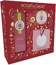 Düfte, Parfümerie und Kosmetik Roger & Gallet Fleur de Figuier - Duftset (Eau de Parfum 100ml + Seife 50g + Zubehör)
