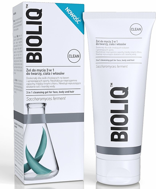 3in1 Reinigungsgel für Gesicht, Körper und Haare - Bioliq Clean Cleansing Gel For Face Body And Hair
