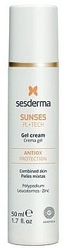 Creme-Gel für das Gesicht - SesDerma Laboratories Sunses PL+TECH Gel Cream — Bild N1