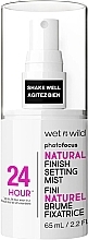 Make-up-Fixierspray - Wet N Wild Photo Focus Natural Finish Setting Mist 24 Hours — Bild N1