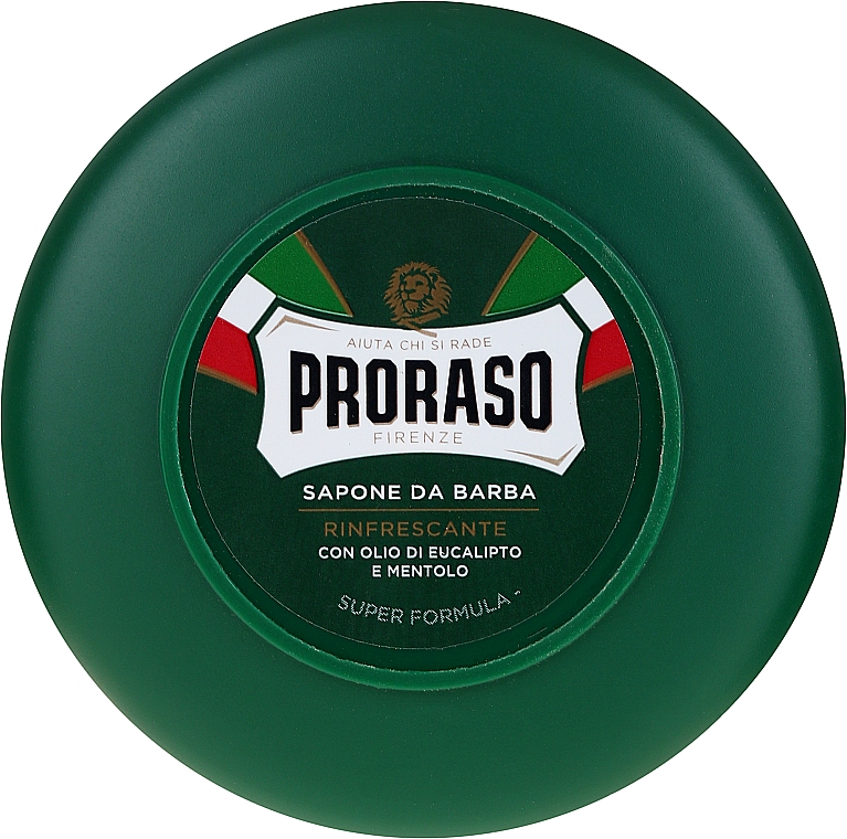 Rasierseife mit Menthol- und Eukalyptus - Proraso Green Shaving Soap