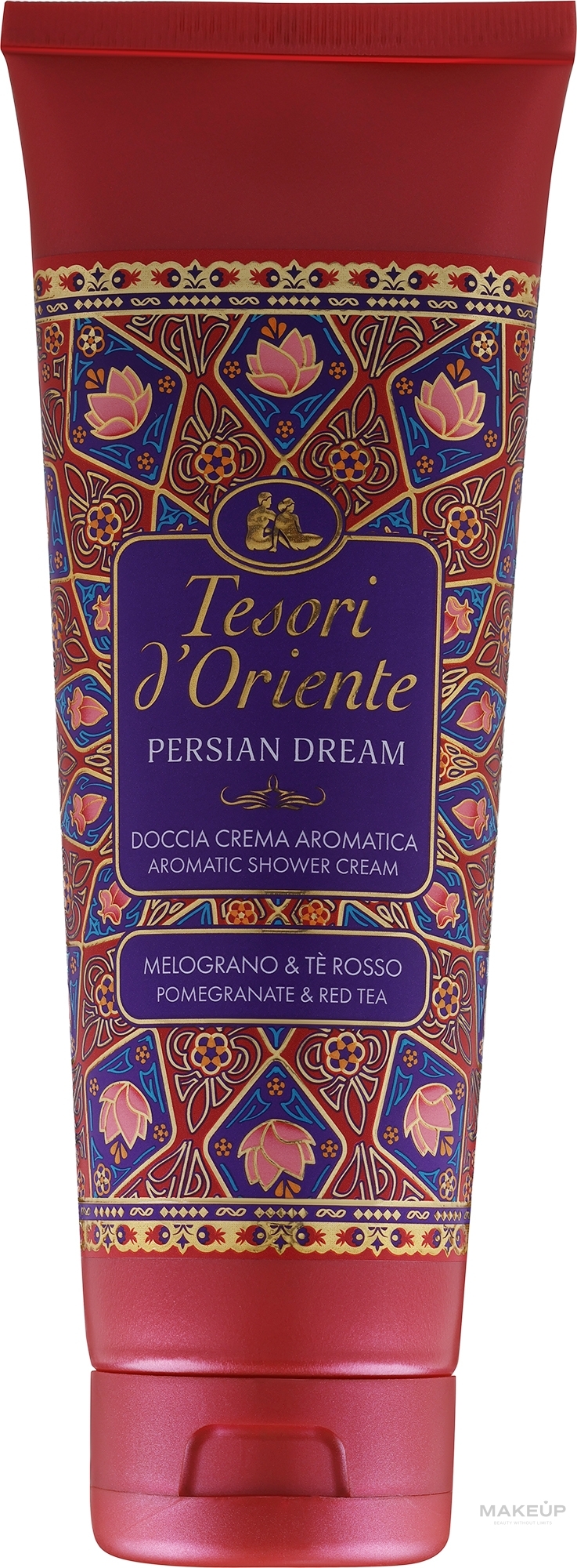 Duschcreme mit Granatapfel und rotem Tee Persischer Traum - Tesori d`Oriente Persian Dream Aromatic Shower Cream — Bild 250 ml