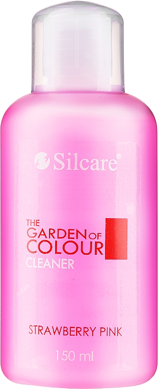 Nagelentfetter mit Erdbeerduft - Silcare Cleaner The Garden Of Colour Strawberry Pink — Bild N1