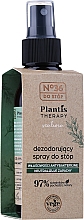 Düfte, Parfümerie und Kosmetik Antibakterielles Fußdeospray - Pharma CF No.36 Plantis Therapy Foot Spray