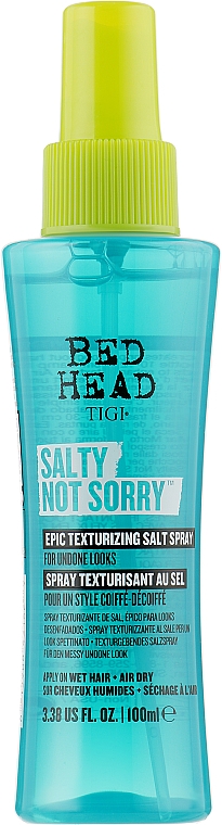Texturgebendes Salzspray - Tigi Bed Head Salty Not Sorry Texturizing Salt Spray — Bild N1