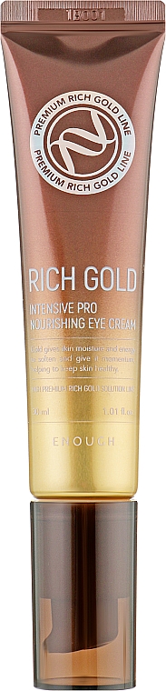 Pflegende Augencreme mit Gold - Enough Rich Gold Intensive Pro Nourishing Eye Cream — Bild N1