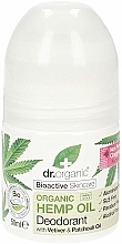 Düfte, Parfümerie und Kosmetik Deodorant mit Hanföl - Dr. Organic Bioactive Skincare Hemp Oil Deodorant