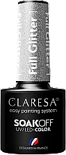 Düfte, Parfümerie und Kosmetik Gellack für Nägel - Claresa Full Glitter SoakOff UV/LED Color 