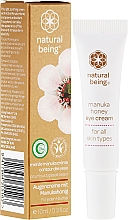 Düfte, Parfümerie und Kosmetik Augenkonturcreme - Natural Being Manuka Honey Eye Cream