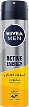 Düfte, Parfümerie und Kosmetik Deospray Antitranspirant - Nivea Men Active Energy Antyperspriant