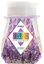 Düfte, Parfümerie und Kosmetik Raumduft-Gel mit farbwechselnden Kristallen und Lavendelduft - Airpure Colour Change Crystals Lavender Moments