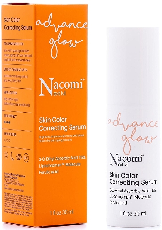 Korrigierendes Serum - Nacomi Next Level Skin Color Corecting Serum — Bild N1