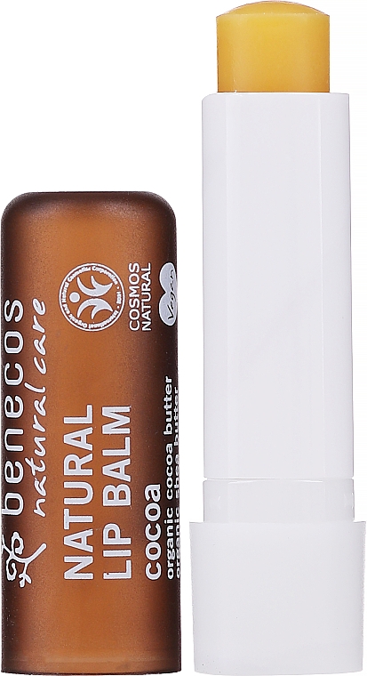 Lippenbalsam Kakao - Benecos Natural Care Lip Balm Cacao — Bild N1