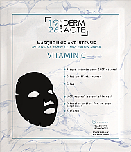 Regenerierende Tuchmaske für das Gesicht mit Vitamin C - Academie Derm Acte Unifiant Intensif — Bild N1