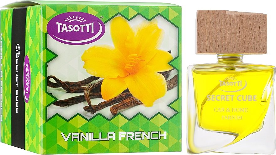 Auto-Lufterfrischer Französische Vanille - Tasotti Secret Cube Vanilla French — Bild N2