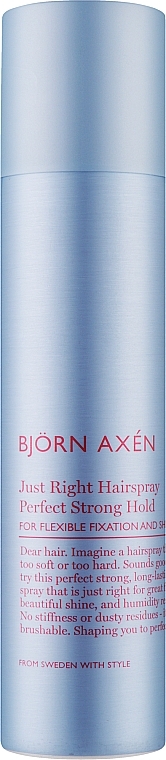 Haarspray - BjOrn AxEn Just Right Hairspray — Bild N1