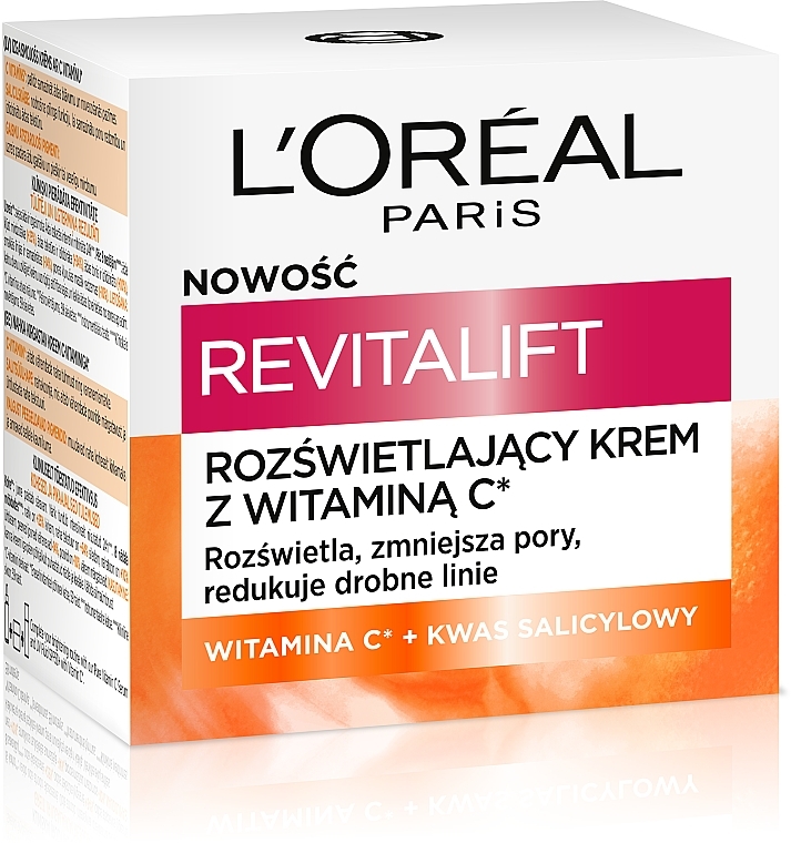 Aufhellende Creme mit Vitamin C  - L'Oreal Paris Revitalift Vitamin C Brightening Cream  — Bild N5