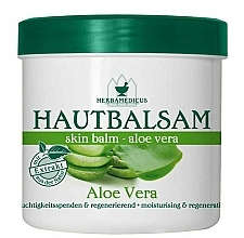 Düfte, Parfümerie und Kosmetik Feuchtigkeitsspendender und regenerierender Körperbalsam mit Aloe Vera - Herbamedicus Skin Balm Aloe Vera