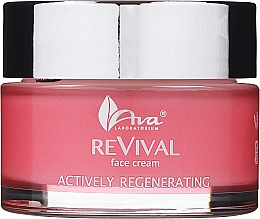 Aktiv regenerierende Gesichtscreme mit Vitamin E, Argan- und Traubenkernöl - Ava Laboratorium Revival — Bild N1