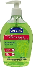 Düfte, Parfümerie und Kosmetik Flüssigseife - On Line Antibacterial Lime Soap