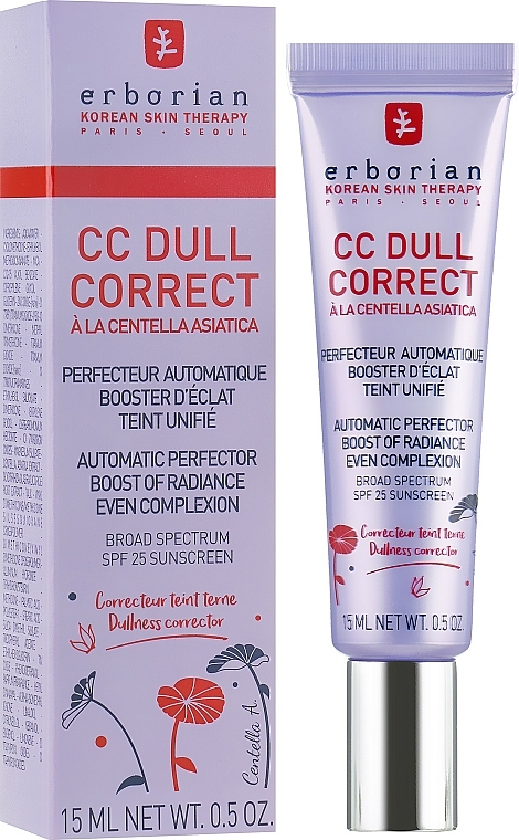 CC Creme gegen müde Haut LSF 25 - Erborian CC Dull Correct SPF 25 — Bild N1