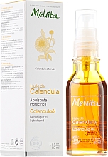 Beruhigendes und schützendes Ringelblumenöl für das Gesicht - Melvita Huiles De Beaute Calendula Oil — Bild N1