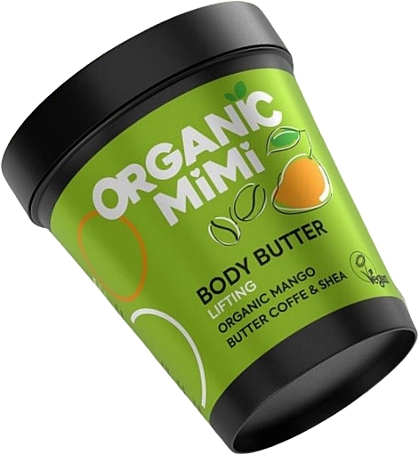 Körperbutter mit Lifting-Effekt - Organic Mimi Body Butter Lifting Mango & Coffee — Bild N1