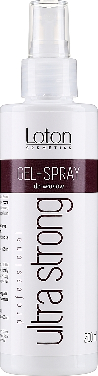 Gel-Spray für das Haar - Loton Gel-Spray — Bild N1
