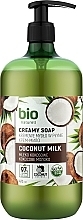 Düfte, Parfümerie und Kosmetik Creme-Seife Kokosmilch - Bio Naturell Coconut Milk Creamy Soap 