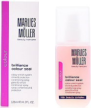 Pflegendes Hitzeschutzspray mit natürlichem Reisextrakt - Marlies Moller Brilliance Colour Seal — Bild N2