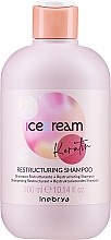 Düfte, Parfümerie und Kosmetik Restrukturierendes Shampoo mit Keratin - Inebrya Ice Cream Keratin Restructuring Shampoo 