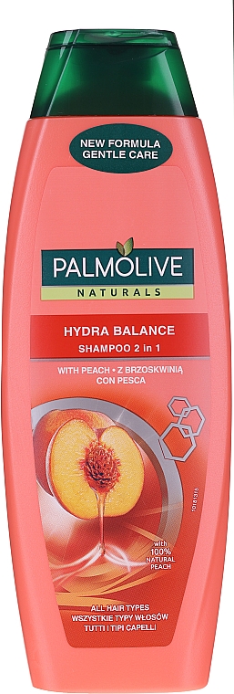 Shampoo & Duschgel 2in1 "Pfirsich" - Palmolive Naturals 2in1Hydra Balance Shampoo — Bild N7