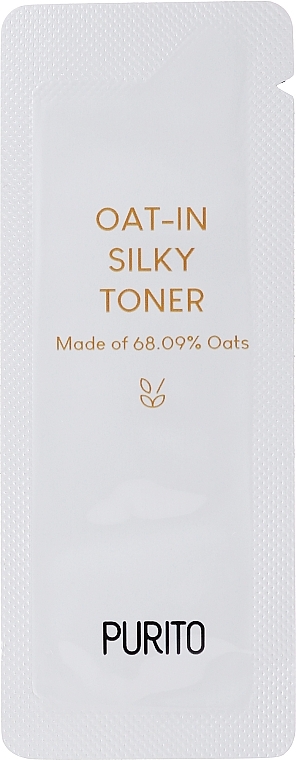 Beruhigendes Gesichtstoner mit Hafersamen - Purito Oat-in Silky Toner — Bild N2