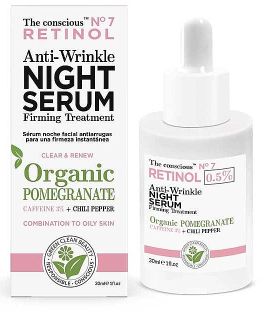 Gesichtsserum für die Nacht - Biovene Night serum 0.5% retinol Anti-Wrinkle — Bild N1