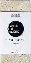 Flache Seifenschale aus Naturstein - I Want You Naked Stone Soap Holder From Natural  — Bild N1