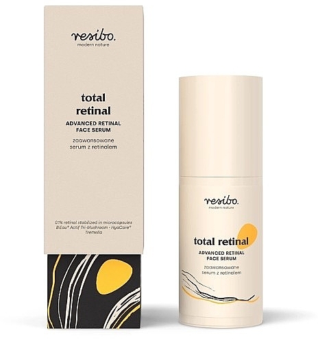 Gesichtsserum mit Retinol - Resibo Total Renital Advanced Retinal Face Serum — Bild N1