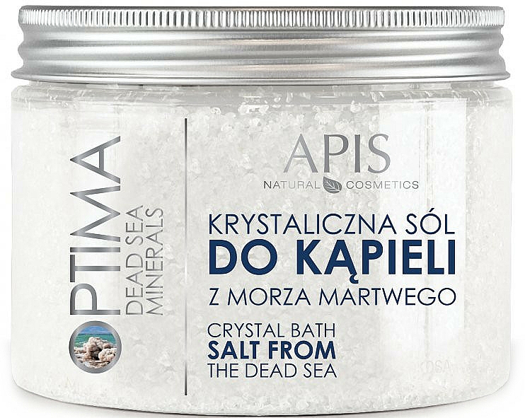 Anti-Cellulite Badesalz aus dem Toten Meer - Apis Professional Optima Crystal Balm Salt From The Dead Sea — Bild N1