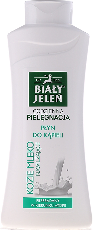 Hypoallergener Badeschaum mit Ziegenmilch - Bialy Jelen Hypoallergenic Bath Lotion With Goat Milk — Bild N2