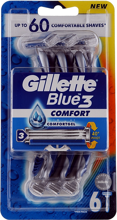 Einwegrasierer 6 St. - Gillette Blue 3 — Foto N1