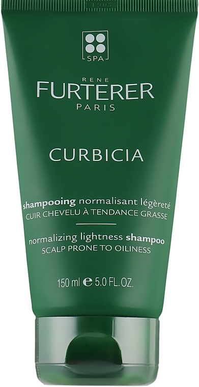 Leichtes relierendes Shampoo für fettiges Haar - Rene Furterer Curbicia Lightness Regulating Shampoo 