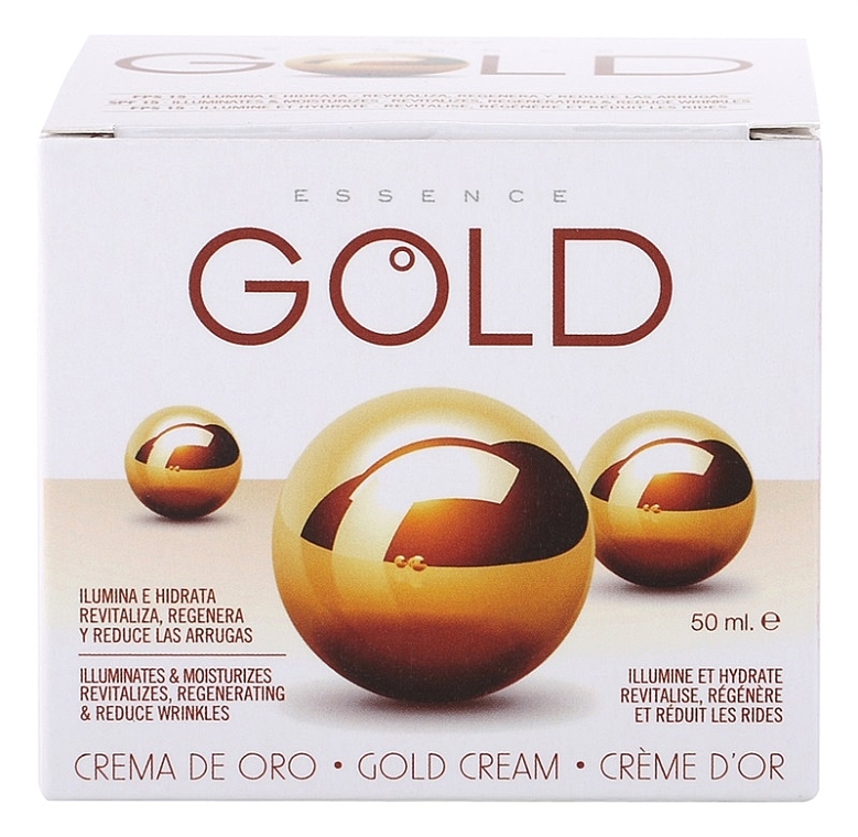 Revitalisierende und regenerierende Anti-Falten Gesichtscreme - Diet Esthetic Gold Cream SPF15 — Bild N4