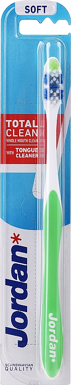 Zahnbürste weich Total Clean grün - Jordan Total Clean Soft