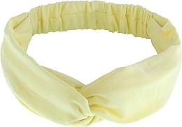 Haarband Knit Twist blassgelb - MAKEUP Hair Accessories — Bild N1