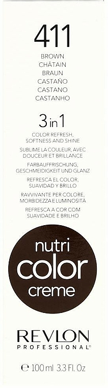 3in1 Tönungscreme-Balsam für Farbauffrischung, Geschmeidigkeit und Glanz der Haare - Revlon Professional Nutri Color Creme 3in1 — Bild N5