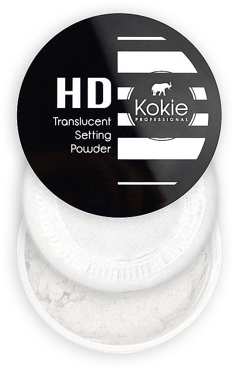 Fixierendes Gesichtspuder - Kokie Professional HD Translucent Setting Powder — Bild N1
