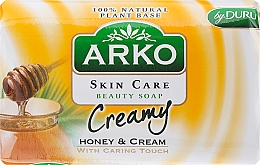 Düfte, Parfümerie und Kosmetik Parfümierte Körperseife - Arko Beauty Soap Creamy Honey & Cream