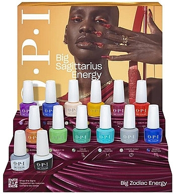 Set - OPI Gel Color Big Zodiac Energy Fall 2023 Collection (n/lacquer/14x15ml) — Bild N1